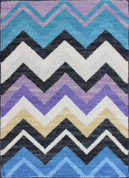 TURQUOISE - Keivan Woven ArtsIN - IAG - 105 - 1795 - Turquoise - 7661Rug