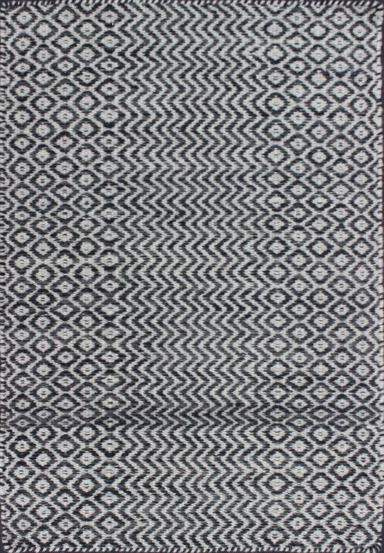 GREY/BLACK - Keivan Woven ArtsIN - IAG - 117 - 2488 - GreyBlack - 7683Rug