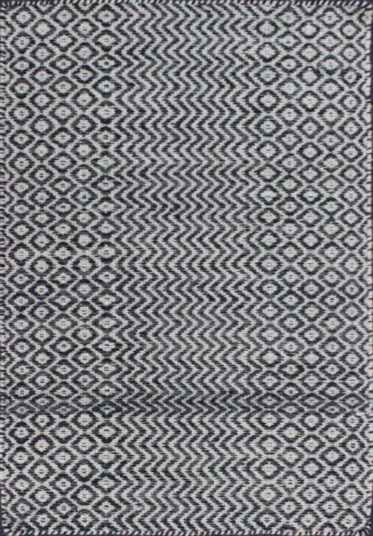 GREY/BLACK - Keivan Woven ArtsIN - IAG - 117 - 2488 - GreyBlack - 7683Rug