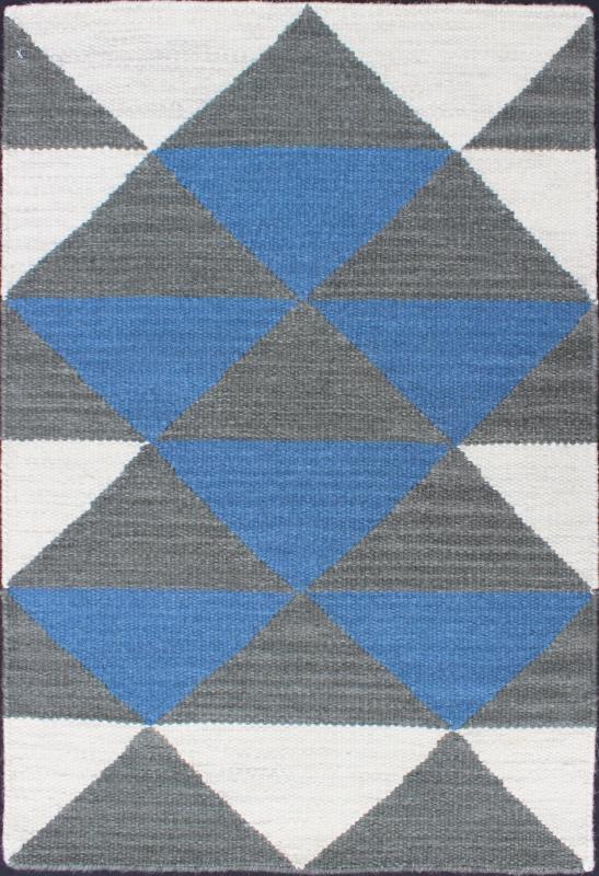 nan - Keivan Woven ArtsIN - IAG - 150 - 780 - ANTRACITBLUE - 7985Rug