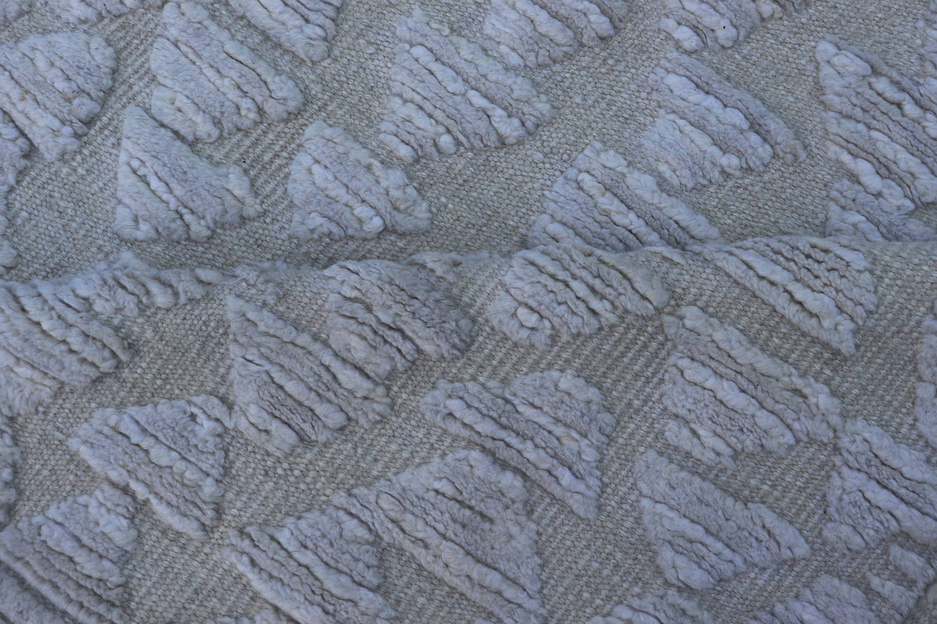 Abstract Modern Area Rug in L. Blue, Taupe, Beige With Minimalist Design, Country of Origin: India; Type: Modern, Minimal; Design: Abstract, Minimalist; Keivan Woven Arts/ Rug/ IN - ILM - 158 - LPT - 60 Measures 4'8 x 6'9 This modern piece featu... - Keivan Woven ArtsIN - ILM - 158 - LPT - 60 - 20976Rug