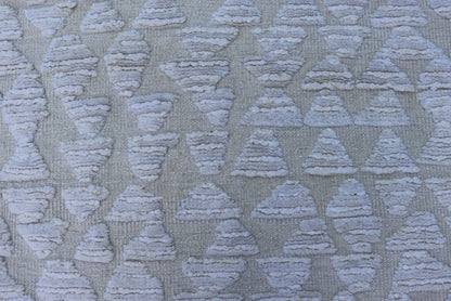 Abstract Modern Area Rug in L. Blue, Taupe, Beige With Minimalist Design, Country of Origin: India; Type: Modern, Minimal; Design: Abstract, Minimalist; Keivan Woven Arts/ Rug/ IN - ILM - 158 - LPT - 60 Measures 4'8 x 6'9 This modern piece featu... - Keivan Woven ArtsIN - ILM - 158 - LPT - 60 - 20976Rug