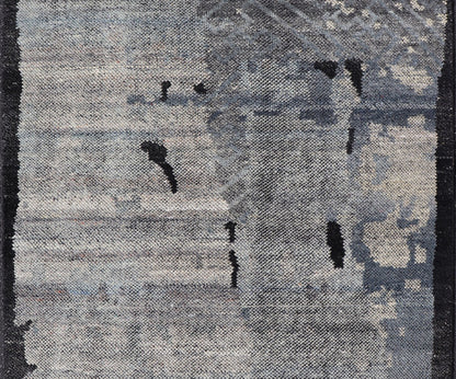 Indian Modern Abstract Area Rug With All - Over Modern Design Measures 4' x 6' This modern piece was crafted in India during the 2010's. This abstract modern design with these stylizations being found more and more often in modern interio... - Keivan Woven ArtsIN - ILM - 159 - MK - 5039 - 20904