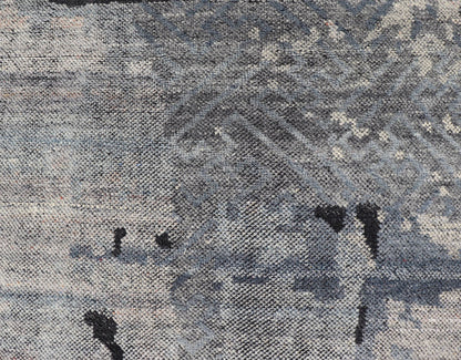 Indian Modern Abstract Area Rug With All - Over Modern Design Measures 4' x 6' This modern piece was crafted in India during the 2010's. This abstract modern design with these stylizations being found more and more often in modern interio... - Keivan Woven ArtsIN - ILM - 159 - MK - 5039 - 20904