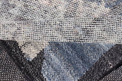 Modern Abstract Area Rug in Dark Neutrals, All - Over Minimal Design Measures 4' x 5'11 This abstract modern design is very popular, with these stylizations being found more and more often in modern interiors and magazines. The sporadic pl... - Keivan Woven ArtsIN - ILM - 160 - MK - 5039 - 20910