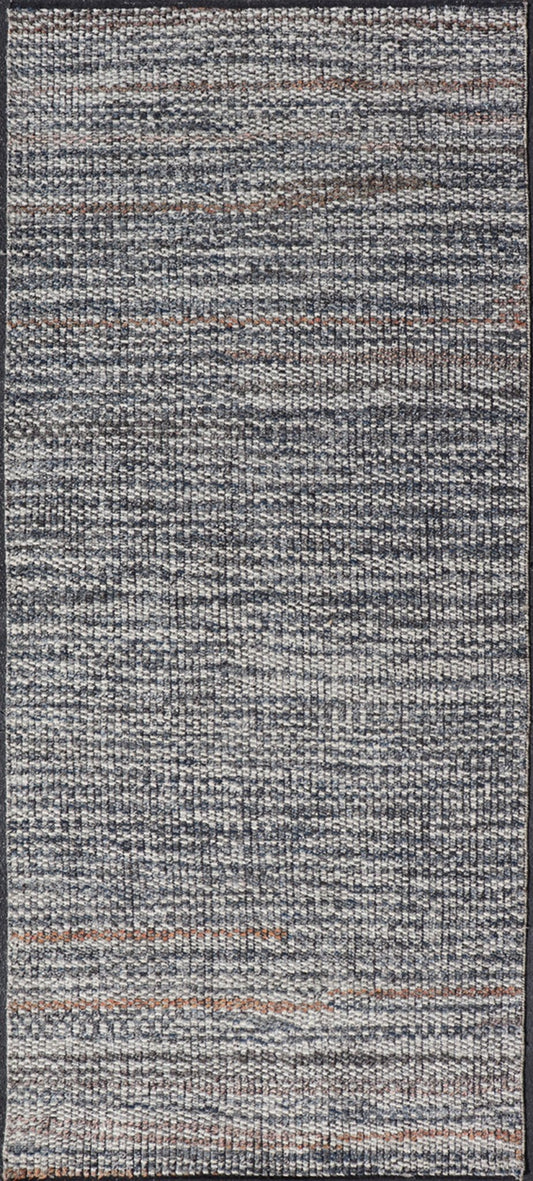Abstract Hand Knotted Modern Indian Runner in Multi - Colored Wool Measures 4 x 9'11 This wonderful piece originated in India and does not feature a border. The tightly - knotted wool guarantees long lasting durability. The hand - knotted wool... - Keivan Woven ArtsIN - ILM - 174 - MN - 2600 - 20946
