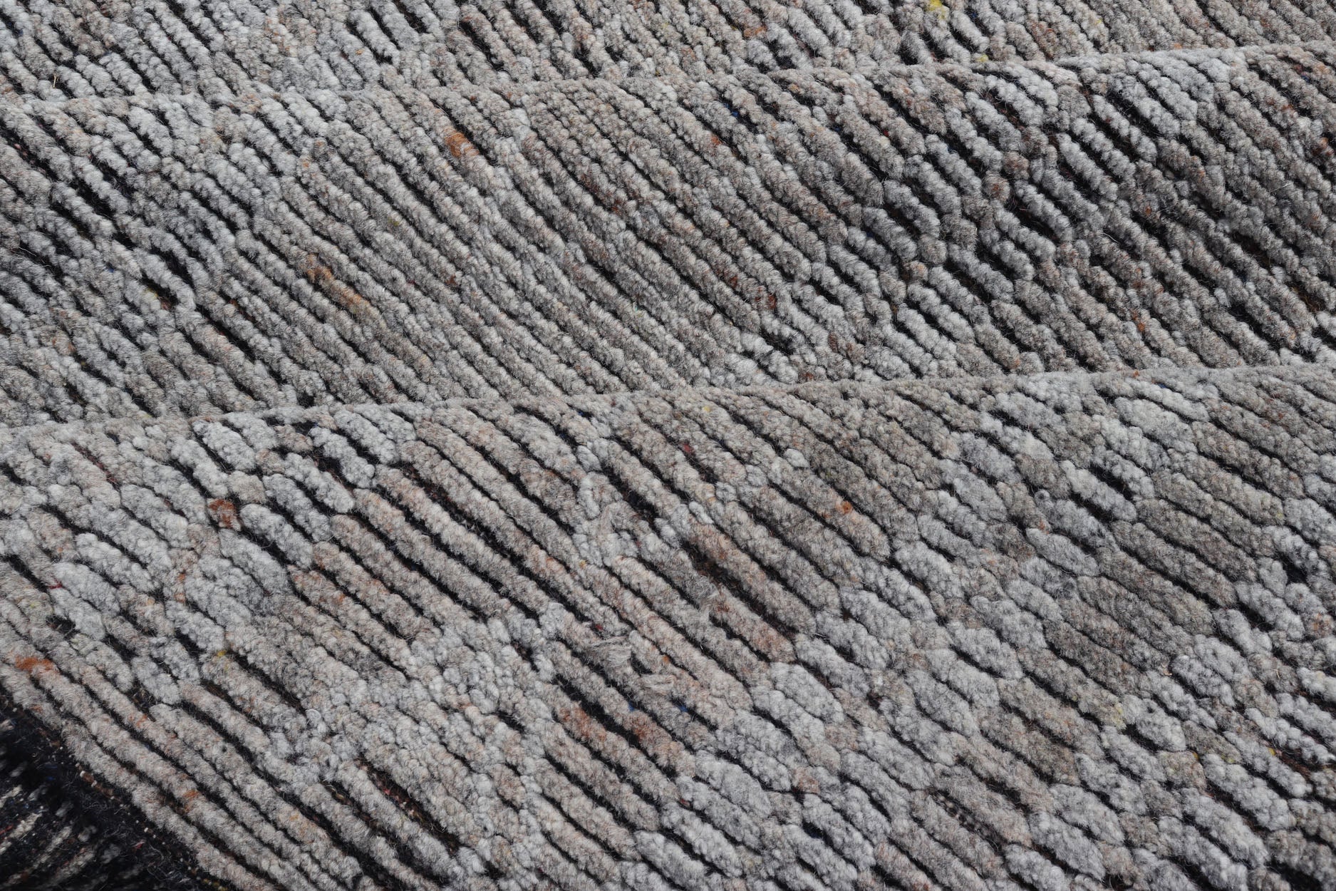Large Modern Indian Rug in Taupe and Gray With Geometric Diamond Design Measures 10'1 x 14'2 Country of Origin: India; Design: Modern, Geometric, Tribal Diamond Type: Modern Casual, Sub - Geometric; Keivan Woven Arts; IN - ILM - 3392 - CB - 0066; L... - Keivan Woven ArtsIN - ILM - 3392 - CB - 0066 - 18162