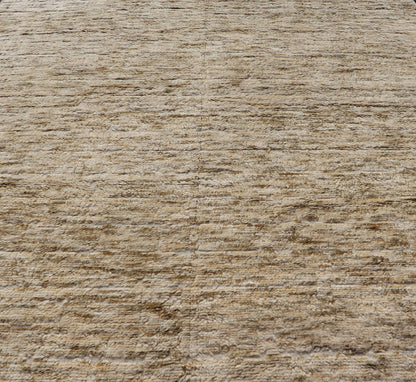 Large Modern Speckled Thick - Wool Indian Rug in Neutral Natural Tones Measures 10'3 x 13'10 Country of Origin: India; Type: Moroccan, Modern; Design: All - Over, Abstract, Modern, Animal; Large Modern Speckled Thick - Wool Indian Rug in Neutr... - Keivan Woven ArtsIN - ILM - 3394 - CB - 6203 - 18168