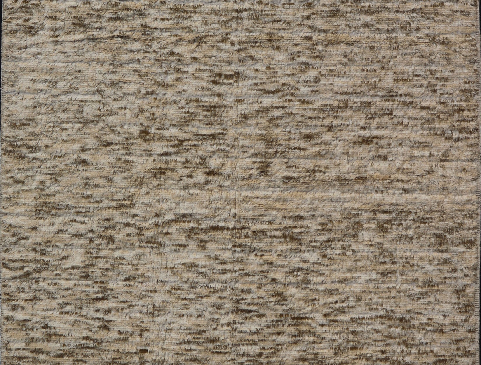 Large Modern Speckled Thick - Wool Indian Rug in Neutral Natural Tones Measures 10'3 x 13'10 Country of Origin: India; Type: Moroccan, Modern; Design: All - Over, Abstract, Modern, Animal; Large Modern Speckled Thick - Wool Indian Rug in Neutr... - Keivan Woven ArtsIN - ILM - 3394 - CB - 6203 - 18168