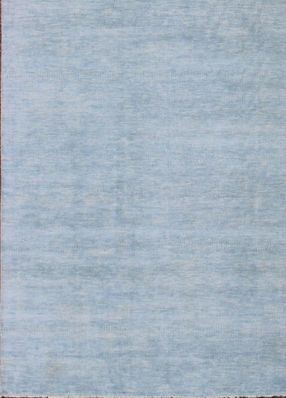 Keivan Woven Art's Fine Modern Rug in Transitional Design in Shades of Sky Blue. Fine Modern Rug With Transitional Design in Shades of Sky Blue IN - KAS - 8220, Transitional modern rug in shades of blue with small repeating design. origin/ India C... - Keivan Woven ArtsIN - KAS - 8220 - 6975Rug