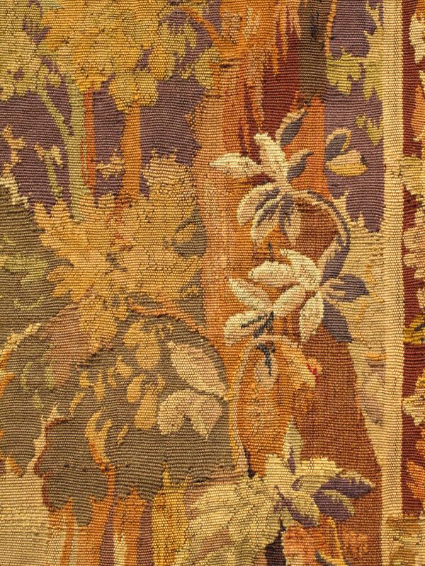 Colorful Antique French Tapestry with Pictorial and Scenic Design. This enchanting antique tapestry beautifully illustrates the remarkable sense of depth and richness that was perfected by French artisans of the 19th Century. A remarkable displ... - Keivan Woven ArtsJ10 - 1104 - 2243Rug