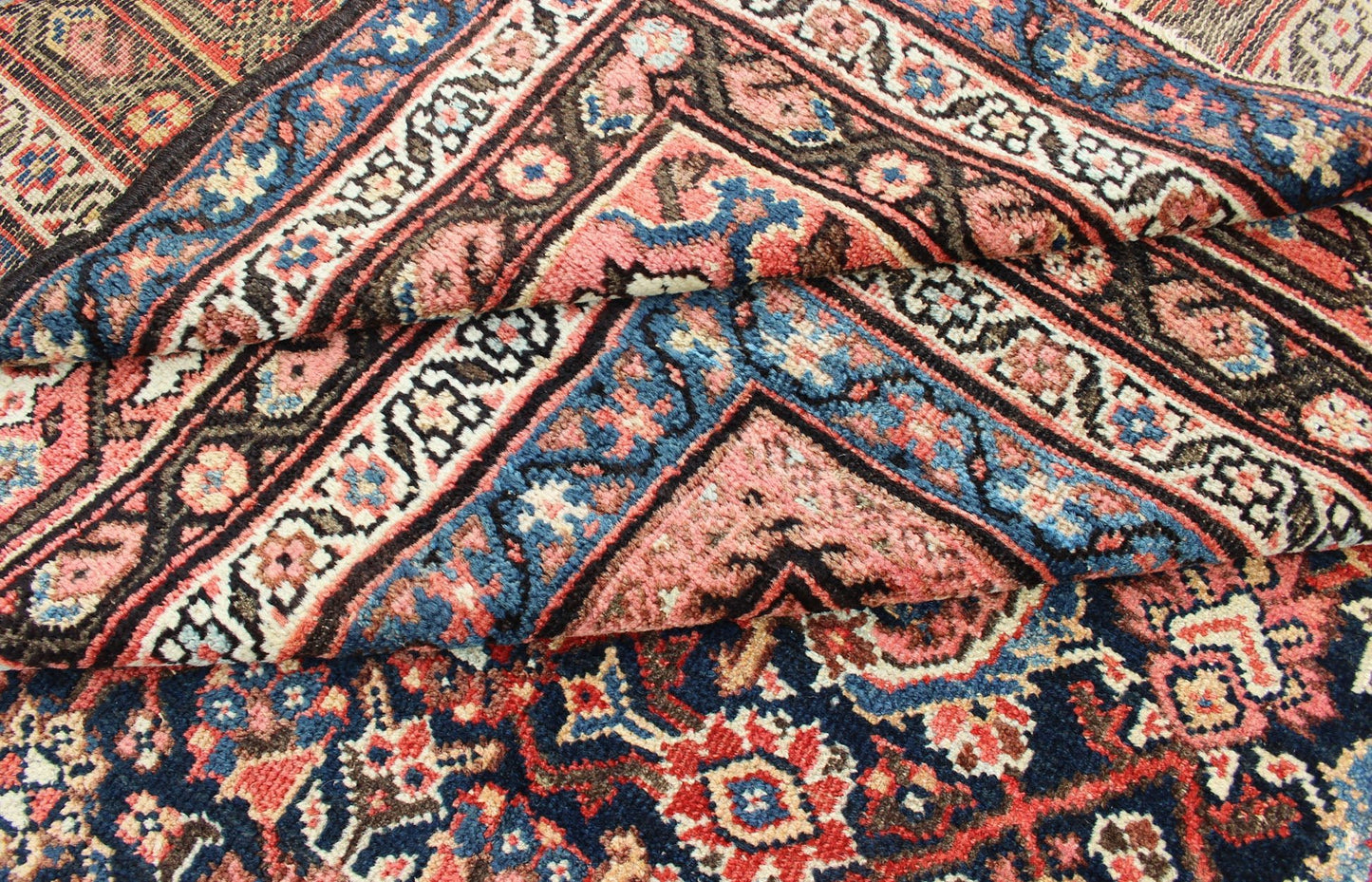 Very Long Persian Sultanabad Rug This antique Sultanabad rug was woven in Persia during the latter years of the 19th century. Persian Sultanabad rugs are admired for their exceptional compositions, which tend to be highly evocative of classical ... - Keivan Woven ArtsKB - TRA - 512 - 313Rug