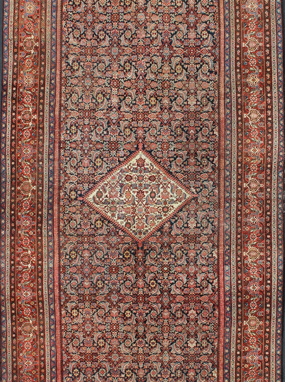 Very Long Persian Sultanabad Rug This antique Sultanabad rug was woven in Persia during the latter years of the 19th century. Persian Sultanabad rugs are admired for their exceptional compositions, which tend to be highly evocative of classical ... - Keivan Woven ArtsKB - TRA - 512 - 313Rug