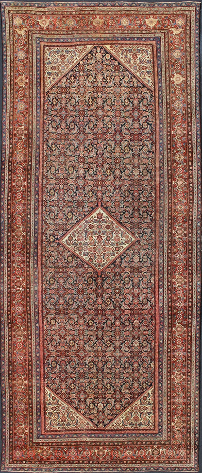 Very Long Persian Sultanabad Rug This antique Sultanabad rug was woven in Persia during the latter years of the 19th century. Persian Sultanabad rugs are admired for their exceptional compositions, which tend to be highly evocative of classical ... - Keivan Woven ArtsKB - TRA - 512 - 313Rug