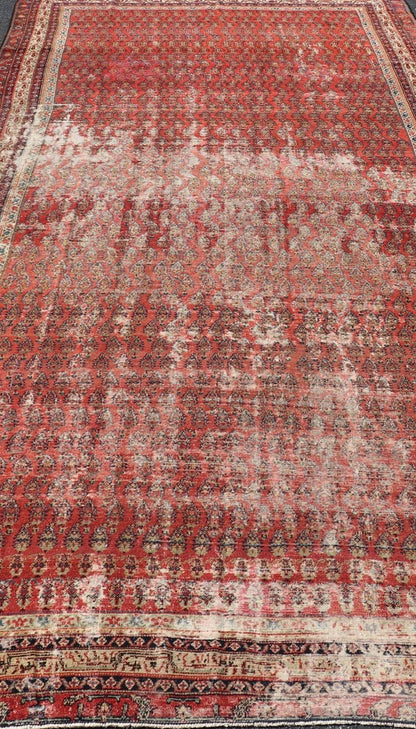Measures: 6'10 x 15'0 Antique Persian Malayer Gallery by Keivan Woven Arts with Small All - Over Design. Keivan Woven Arts / Rug/ KBE - 230902, country of origin / type: Iran / Malayer, circa 1920. This antique Malayer gallery runner from 1920s Pers... - Keivan Woven ArtsKBE - 230902 - 25308Rug