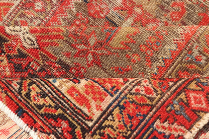 Measures: 3'11 x 6'4 Antique Distressed Persian Malayer Rug by Keivan Woven Arts With Medallion . rug KBE - 230903, Keivan Woven Arts / country of origin / type: Iran / Malayer, circa 1920. This amazing antique Malayer rug from early 20th cen... - Keivan Woven ArtsKBE - 230903 - 25302Rug