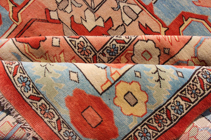 Large Serapi Rug with Medallion on a Cream Background kwarugs Medallion on a Cream Background Serapi Rug Rug / EB600240 Country / Iran Serapi rugs are known as the finest rugs produced in the Heriz region and its surrounding area. The centra... - Keivan Woven ArtsKBE - EB - 600240 - 750Rug