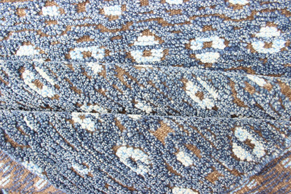 Keivan Woven Arts Modern Design Runner in Blue and Brown Tones. Keivan Woven Arts / rug KHN - 1011 - TR - 488, country of origin / type: India. Measures: 2'7 x 10 The modern design of this distressed piled rug makes it perfect for modern/ casual inte... - Keivan Woven ArtsKHN - 1011 - TR - 488 - 13903Rug