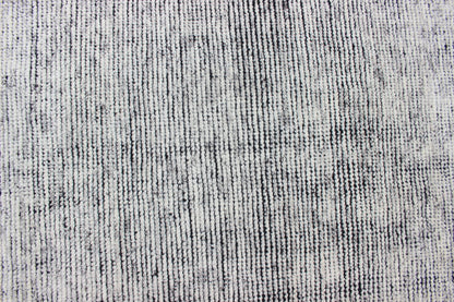 Indian Hand - Knotted Distressed Modern Abstract Black and White Area Rug Measures 9'2 x 11'10 Country of Origin: India; Type: Modern, Distressed Modern; Design: Minimal, Abstract, Modern; Keivan Woven Arts: rug KHN - 1018 - J1 - BLACK; ... - Keivan Woven ArtsKHN - 1018 - J1 - BLACK - 13498