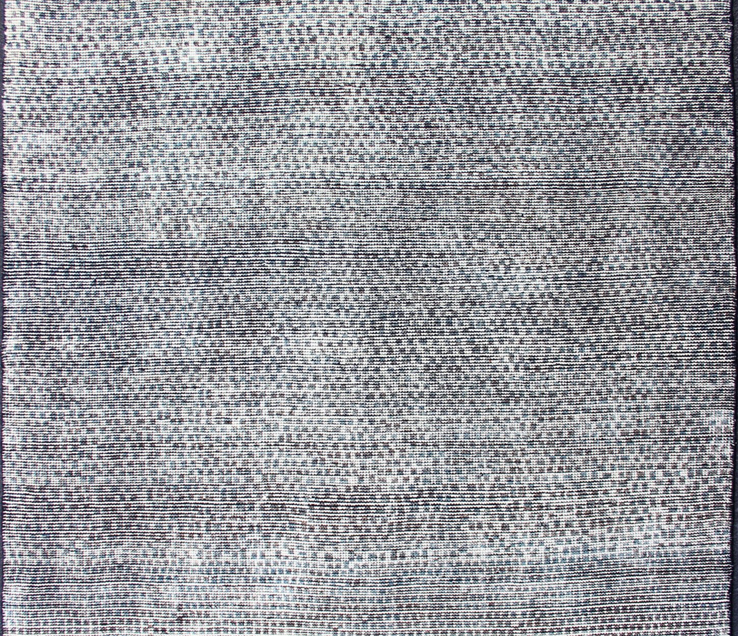 Checkered Modern Distressed Rug in Shades of Green, Charcoal and White . Shades of cream, light green, and charcoal modern distressed checkered designed piled rug, rug KHN - 1031 - TR - 577, country of origin / type: India / Indian Modern Piled Rug. ... - Keivan Woven ArtsKHN - 1031 - TR - 577 - 13544