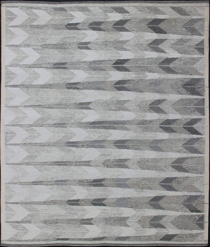 Large Modern Scandinavian/Swedish Flat - Weave Geometric Design Rug Large Modern Scandinavian Design Flat Weave Rug /Swedish Design Flat - Weave Rug. Rug/KHN - 1039 - SW - 105 This Scandinavian flat - weave patterned rug is inspired by the work of Swedi... - Keivan Woven ArtsKHN - 1039 - SW - 105 - 13574