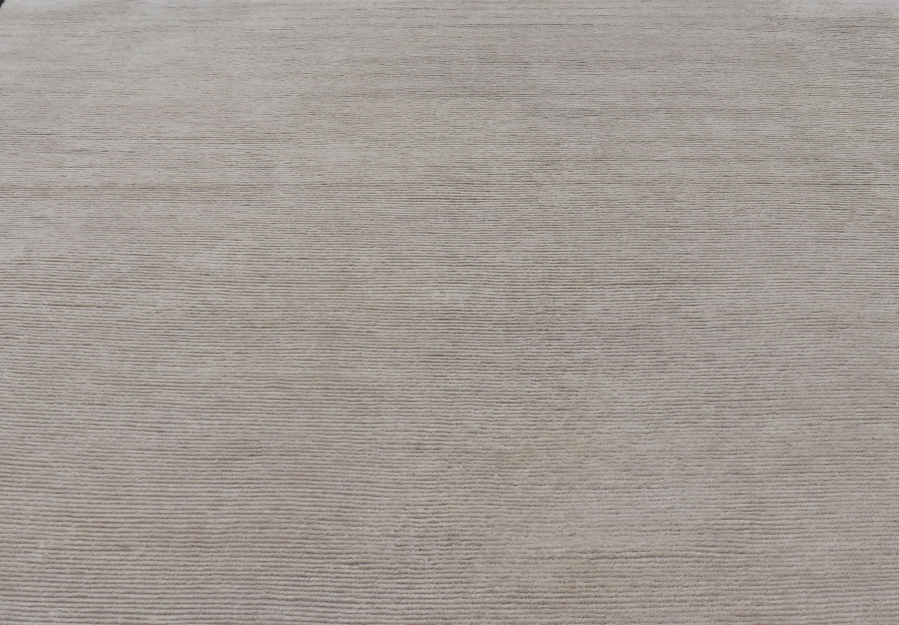 Large Square Modern Rug in Off White and Beige Large Square Modern Rug with Minimalist design in Off White and Beige. Country of Origin: India; Keivan Woven Arts/ Rug/ KHN - 34904 Type: Modern, Minimal; Design: Abstract, Minimalist Measure... - Keivan Woven ArtsKHN - 34904 - 21048Rug