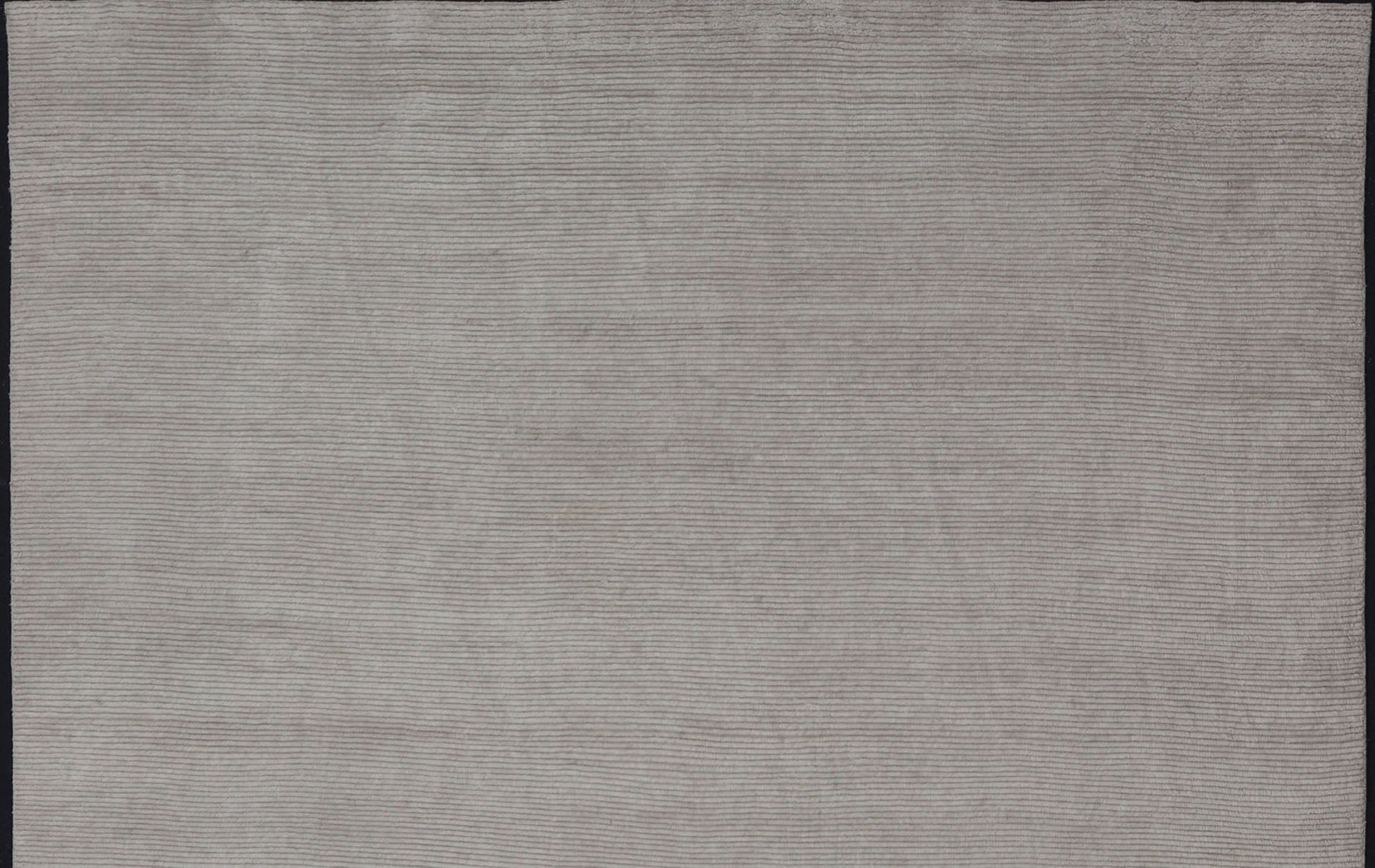Large Square Modern Rug in Off White and Beige Large Square Modern Rug with Minimalist design in Off White and Beige. Country of Origin: India; Keivan Woven Arts/ Rug/ KHN - 34904 Type: Modern, Minimal; Design: Abstract, Minimalist Measure... - Keivan Woven ArtsKHN - 34904 - 21048Rug