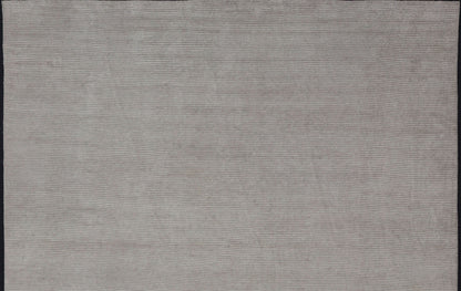 Large Square Modern Rug in Off White and Beige Large Square Modern Rug with Minimalist design in Off White and Beige. Country of Origin: India; Keivan Woven Arts/ Rug/ KHN - 34904 Type: Modern, Minimal; Design: Abstract, Minimalist Measure... - Keivan Woven ArtsKHN - 34904 - 21048Rug