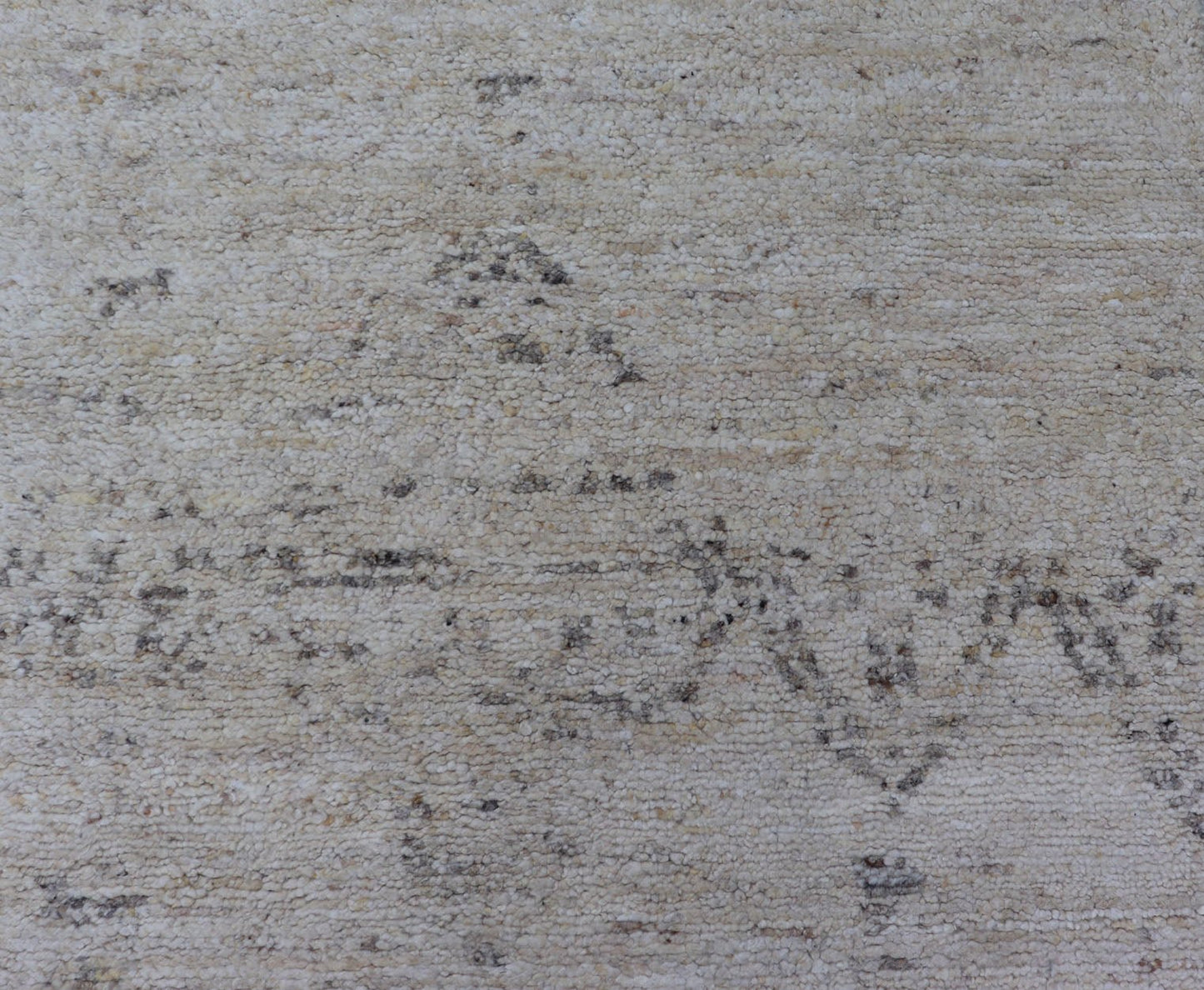 Long Modern Gallery Runner in Neutrals With Moroccan Styled Diamond Design Measures 4'5 x 14'0 This modern gallery runner features a creamy beige field homing darker neutral diamonds, loosely resembling Moroccan tribal designs. This pie... - Keivan Woven ArtsKHN - 34907 - TR - 1057 - 21054Rug