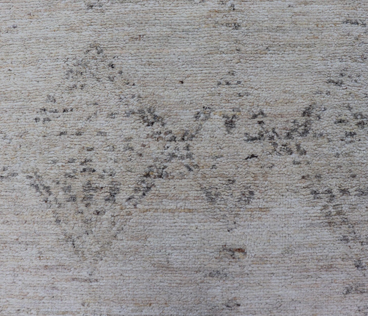 Long Modern Gallery Runner in Neutrals With Moroccan Styled Diamond Design Measures 4'5 x 14'0 This modern gallery runner features a creamy beige field homing darker neutral diamonds, loosely resembling Moroccan tribal designs. This pie... - Keivan Woven ArtsKHN - 34908 - TR - 1057 - 21060Rug