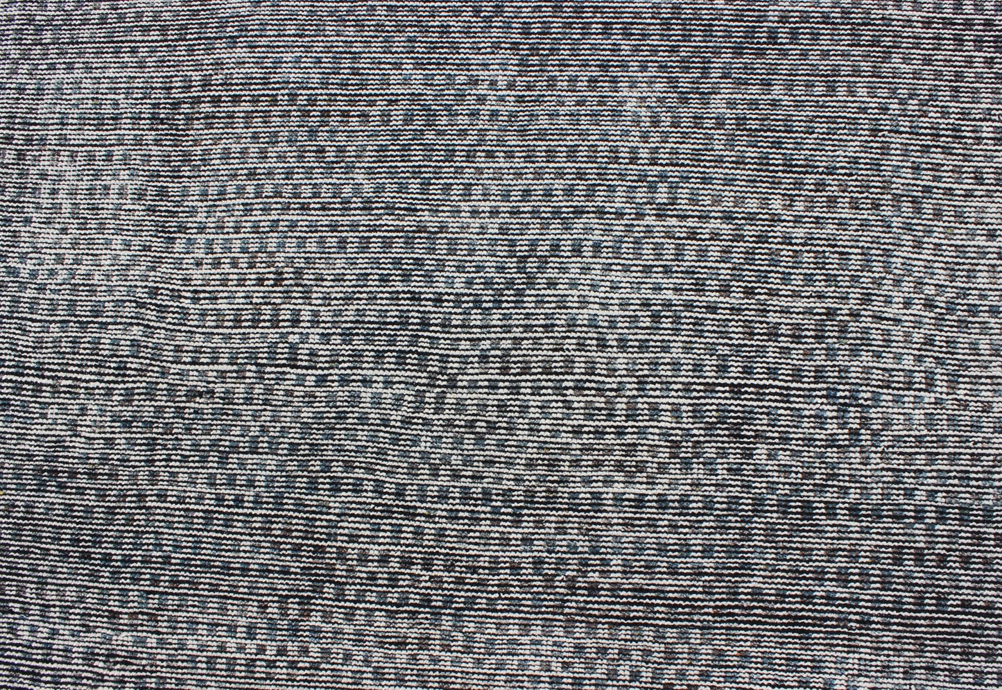 Modern Design Distressed Rug in Shades of Gray, Charcoal & White With Checkered. Keivan Woven Arts - Shades of gray and charcoal modern Indian flat - weave rug, rug khn - 506 - tr - 577, country of origin / type: India / Scandinavian flat - weave. This... - Keivan Woven ArtsKHN - 506 - TR - 577 - 10203Rug