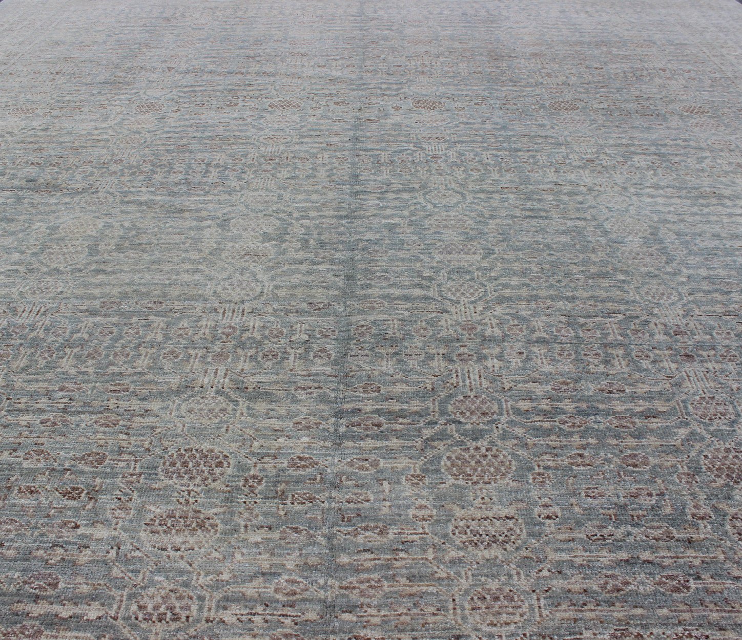 Khotan Pomegranate Design Rug by Keivan Woven Arts rug KOL - 69236 country of origin / type: Afghanistan / Khotan. Measures: 7'11 x 9'8 This transitional Khotan features all - over pomegranate design flanked by a repeating pattern in the border. The... - Keivan Woven ArtsKOL - 69236 - 9102Rug