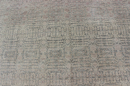 Transitional Finely Woven Khotan Pomegranate Design in Gray/Green, Brown, Taupe. Keivan Woven Arts / rug KOL - 69237 country of origin / type: Afghanistan / Khotan. Measures: 8'11 x 12'2 This transitional Khotan features all - over pomegranate desi... - Keivan Woven ArtsKOL - 69237 - 9108Rug