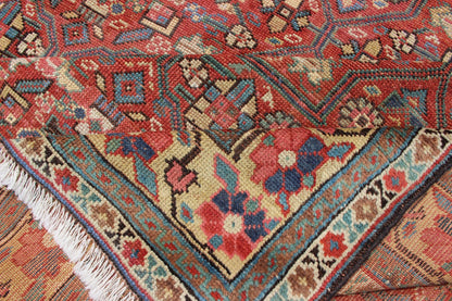 Antique Kurdish Gallery Runner in All - Over Geometric Design, kwarugs L11 - 0301. Kurdish Gallery rug This antique Kurdish Gallery piece features an intricate and geometric pattern, with colors ranging from soft rusty red, gorgeous blues, pale gree... - Keivan Woven ArtsL11 - 0301 - 2532Rug