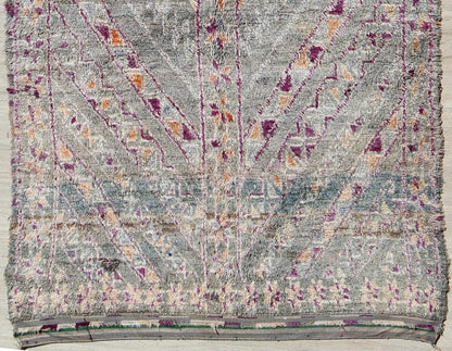 Vintage Hand Knotted Moroccan Rug With All - Over Tribal Design in Shades of Blueish/Green Vintage Moroccan rug with all - over Tribal Design in shades of green/blue color, Keivan Woven Arts / rug /LCB - 18 - 149, country of origin / type: Morocco / Tri... - Keivan Woven ArtsLCB - 18 - 149 - 9607Rug