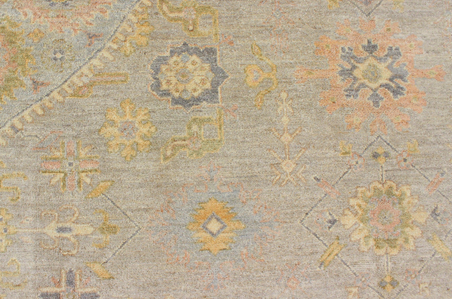 Modern Tabriz Design Fine Rug in Muted Gray Blue Background, Medium Gray Blue Border Tabriz design Fine rug with all - over Sub - floral design in light and dark blue gray, taupe and grays, Keivan Woven Arts / rug/MP - 1710 - 3053, country of origin'/ t... - Keivan Woven ArtsMP - 1710 - 3053 - 8929Rug