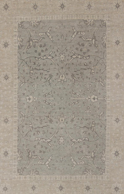 Charming Tabriz Design Rug with All - Over Design in Gray's, Tan, and Cream Tabriz Design Rug with all - over design in cream, tan, and grays / fine tabriz Keivan Woven Arts / rug MP - 1903 - 10205, country of origin / type: Afghanistan / Tabriz ... - Keivan Woven ArtsMP - 1903 - 10205 - 30Rug