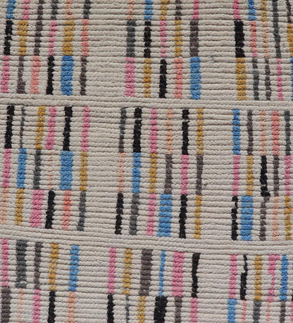 Modern Casual Hand Knotted Piled Runner With Minimalist Modern Design. rug MSE - 12119, Keivan Woven Arts country of origin / type: Afghanistan / Piled, condition: new. Measures: 2'6 x 12'4 This minimalist design runner features a modern causal co... - Keivan Woven ArtsMSE - 12119 - 25341Rug