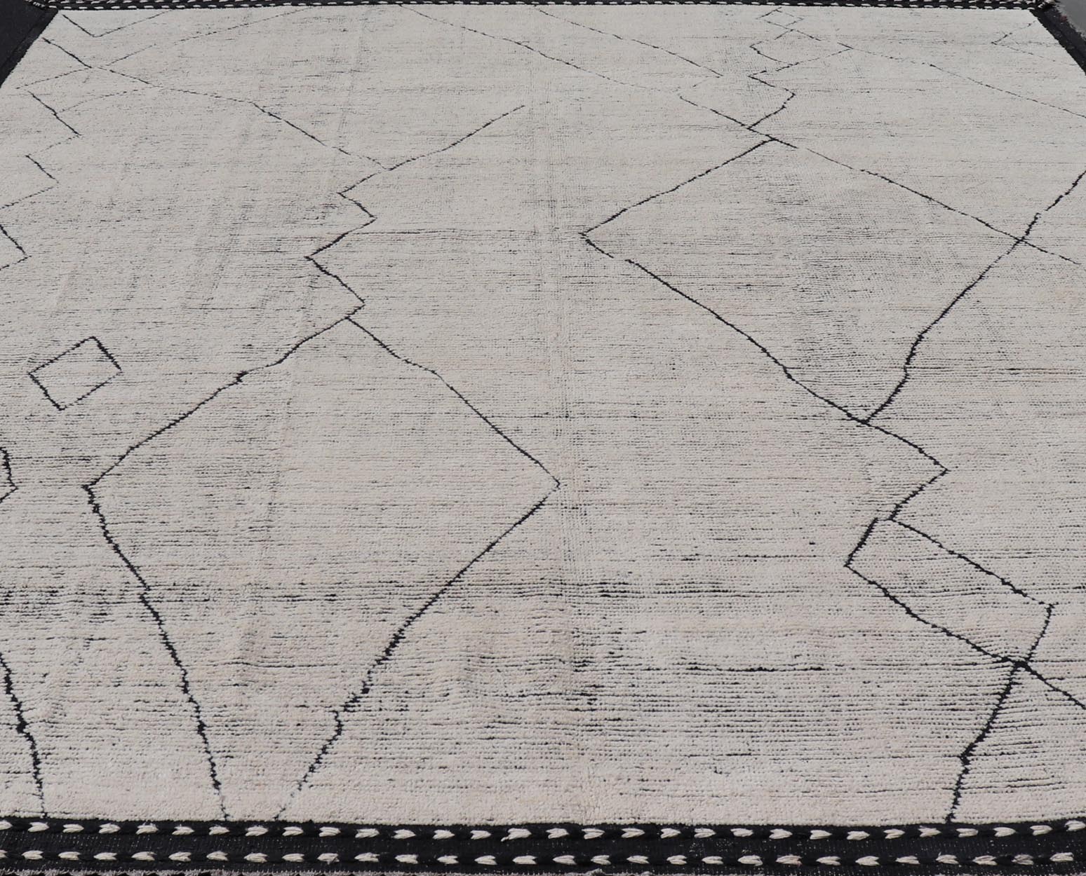 Modern Hand - Knotted Tribal Moroccan Rug in Wool with All - Over Design. Keivan Woven Arts / rug MSE - 12132, country of origin / type: Afghanistan / Modern Casual, circa Early - 21th Century. Measures: 12'2 x 15'7 This modern casual tribal Moroccan ru... - Keivan Woven ArtsMSE - 12132 - 24940Rug