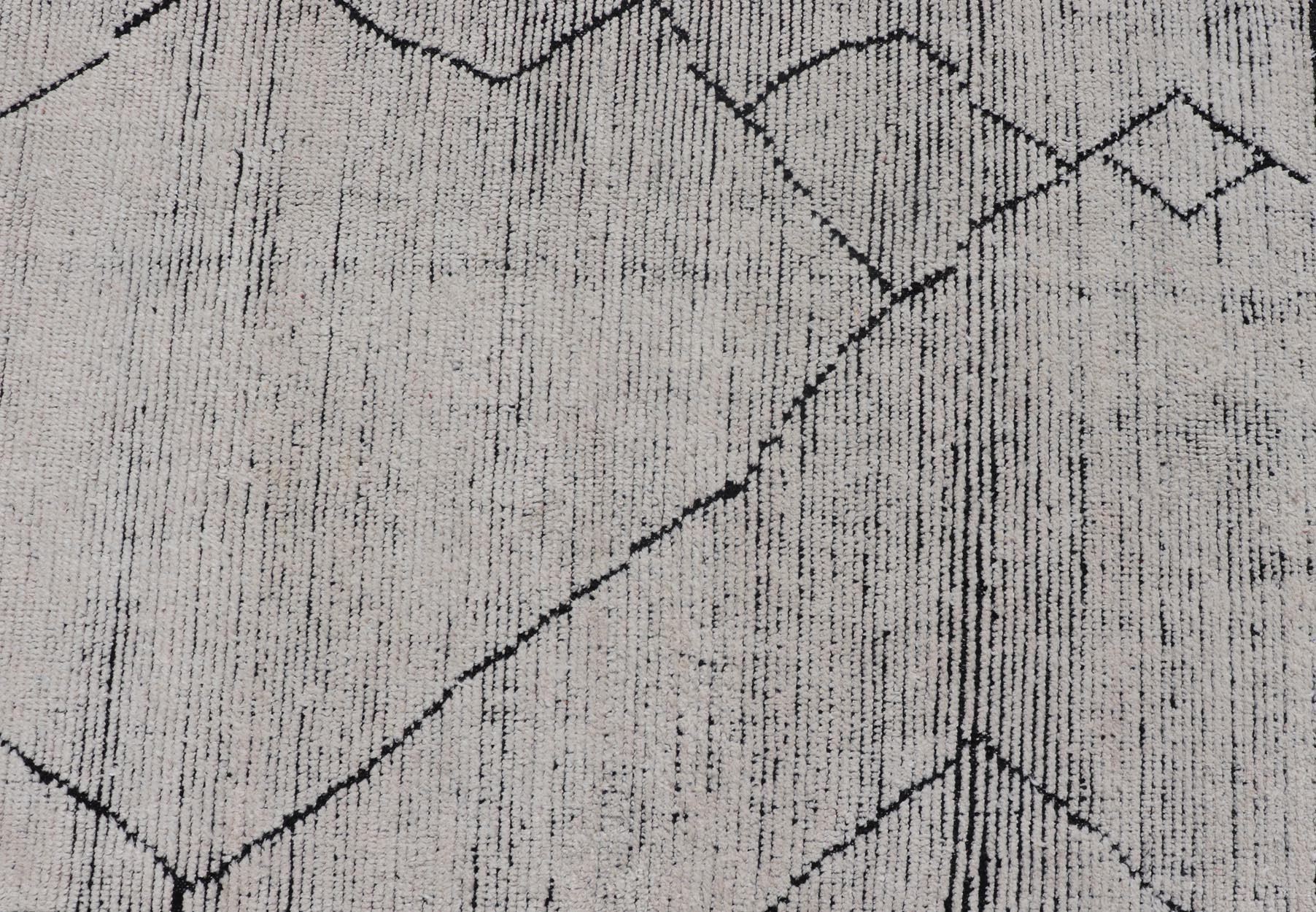 Modern Hand - Knotted Tribal Moroccan Rug in Wool with All - Over Design. Keivan Woven Arts / rug MSE - 12132, country of origin / type: Afghanistan / Modern Casual, circa Early - 21th Century. Measures: 12'2 x 15'7 This modern casual tribal Moroccan ru... - Keivan Woven ArtsMSE - 12132 - 24940Rug