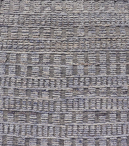 Modern Casual Piled Runner in Purple & Brown Colors With Minimalist Design. Keivan Woven Arts / rug MSE - 12692, country of origin / type: Afghanistan / Piled, condition: new. Measures: 2'6 x 10'1 This Minimalist design runner features a modern p... - Keivan Woven ArtsMSE - 12692 - 25419Rug