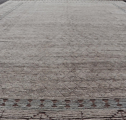 Large Modern Moroccan Abstract Rug With All - Over Design By Keivan Woven Arts. Keivan Woven Arts; rug MSE - 12796 Country of Origin: Afghanistan Type: Modern Casual Design/ Moroccan Design. Measures: 10'1 x 14'3 This large modern casual features e... - Keivan Woven ArtsMSE - 12796 - 25455Rug