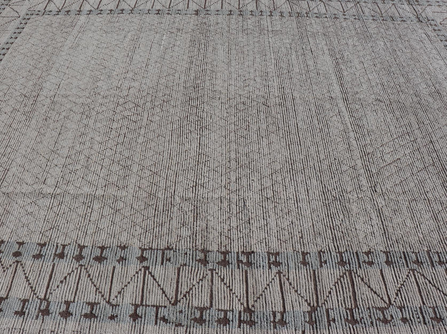 Large Modern Moroccan Abstract Rug With All - Over Design By Keivan Woven Arts. Keivan Woven Arts; rug MSE - 12796 Country of Origin: Afghanistan Type: Modern Casual Design/ Moroccan Design. Measures: 10'1 x 14'3 This large modern casual features e... - Keivan Woven ArtsMSE - 12796 - 25455Rug