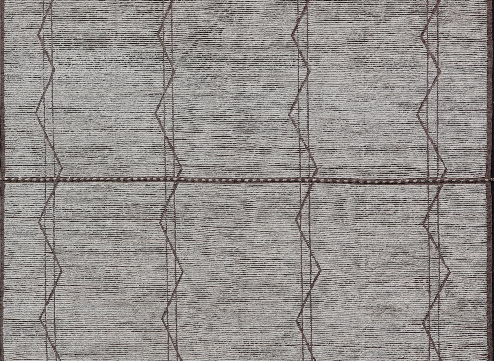 Modern Hand - Knotted Tribal Moroccan Rug in Wool with All - Over Design. Keivan Woven Arts / rug MSE - 12846, country of origin / type: Afghanistan / Modern Casual, circa Early - 21th Century. Measures: 11'10 x 15'2 This modern casual tribal Moroccan r... - Keivan Woven ArtsMSE - 12846 - 25473Rug