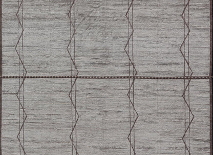 Modern Hand - Knotted Tribal Moroccan Rug in Wool with All - Over Design. Keivan Woven Arts / rug MSE - 12846, country of origin / type: Afghanistan / Modern Casual, circa Early - 21th Century. Measures: 11'10 x 15'2 This modern casual tribal Moroccan r... - Keivan Woven ArtsMSE - 12846 - 25473Rug