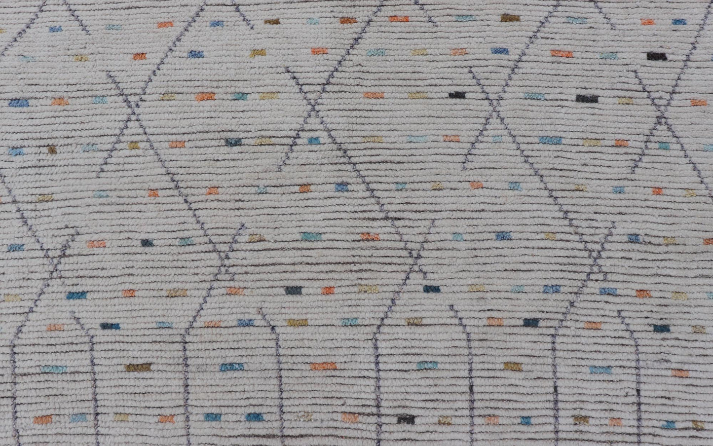 Modern Tribal Rug in Wool with Sub - Geometric Design By Keivan Woven Arts. rug MSE - 12905, Keivan Woven Arts / country of origin / type: Afghanistan / Modern Casual, circa Early - 21th century. Measures: 4'11 x 8'7 This modern casual tribal rug has ... - Keivan Woven ArtsMSE - 12905 - 25509Rug