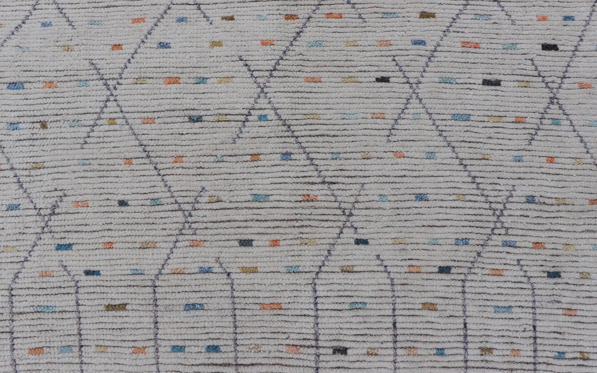 Modern Tribal Rug in Wool with Sub - Geometric Design By Keivan Woven Arts. rug MSE - 12905, Keivan Woven Arts / country of origin / type: Afghanistan / Modern Casual, circa Early - 21th century. Measures: 4'11 x 8'7 This modern casual tribal rug has ... - Keivan Woven ArtsMSE - 12905 - 25509Rug