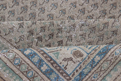Minimalist Design Vintage Persian Tabriz Rug with All - Over Small Scale Design. Keivan Woven Arts / rug MSE - 1553, country of origin / type: Iran/ Tabriz, circa 1960. Measures: 6'6 x 10'7 This Tabriz rug features a relatively intricate and detaile... - Keivan Woven ArtsMSE - 1553 - 25575Rug