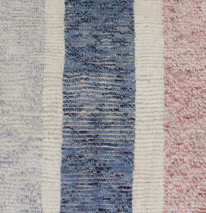 Modern Casual Hand Knotted Piled Runner in Color and Minimalist Modern Design. rug MSE - 924, Keivan Woven Arts country of origin / type: Afghanistan / Piled, condition: new. Measures: 2'9 x 12'3 This minimalist design runner features a modern ca... - Keivan Woven ArtsMSE - 924 - 24934Rug