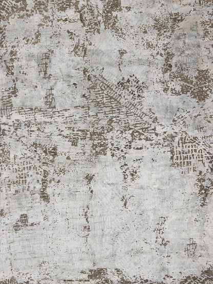 Keivan Woven Arts Modern Rug With warm Cream, Light Brown & Off White. This modern rug by Keivan Woven Arts has been hand - knotted and features an all - over abstract design rendered in cream, brown, off white and tan tones; making it a marvelous f... - Keivan Woven ArtsOB - 104666393 - 9322Rug